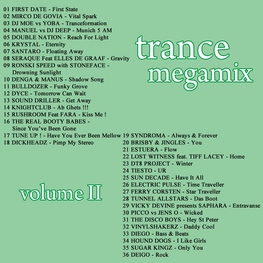 The Residents Trance Megamix Vol.2